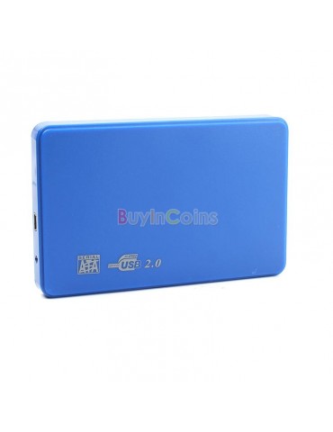 Hi-speed USB 2.0 SATA 2.5 Portable HDD Hard Disk Drive 500GB Enclosure HD Box