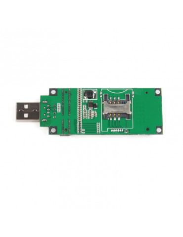 Mini PCI-E Wireless WWAN Card to USB Adapter Card with SIM Card Slot