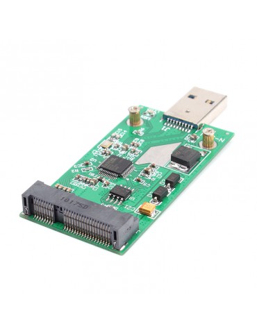 Mini USB 3.0 to PCIE mSATA External SSD PCBA Conveter Adapter Card