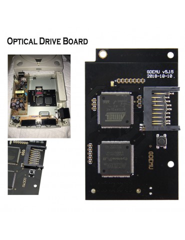 GDEMU Optical Drive Board GDI CDI Dreamcast Unlocked DIY Repair For DC SEGA Dream Cast Game 5.15