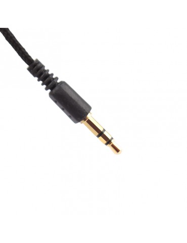 2M 3.5mm Male to Male Audio Stereo MP3 Headphone Extension Cloth Cable