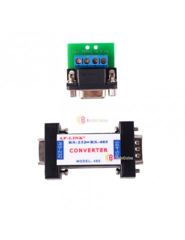 RS232 to RS485 Passive Interface Converter Adapter Data Communication Serial
