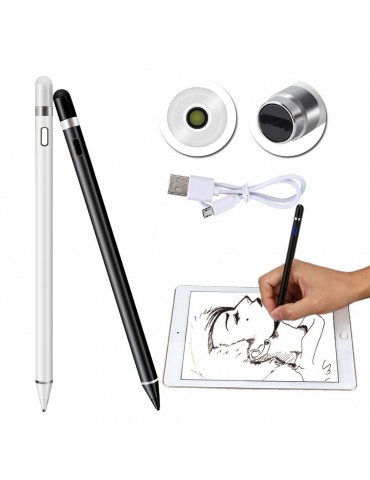 Rechargeable Capacitive Active Screen Stylus Pen Drawing Pen Fit For iPad Tablet
