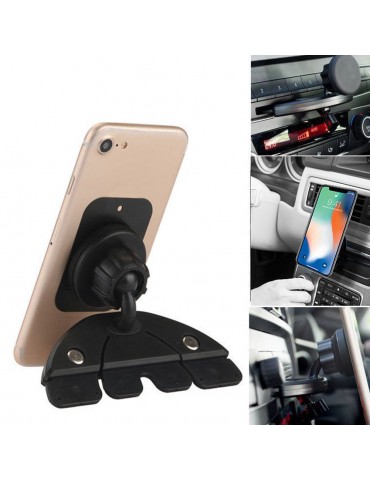 Car Magnet Mount CD Slot Magnetic Holder Stand For Mobile iPhone Cell Phone GPS