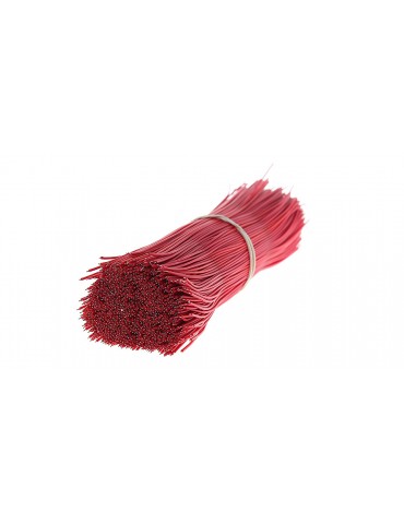 150mm 1007# 28 AWG Lead Wires (1000-Pack) - 150mm, Red: 1000-Pack