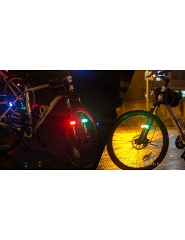 Leadbike A122 Bicycle Tube Handlebar Tail Warning Light